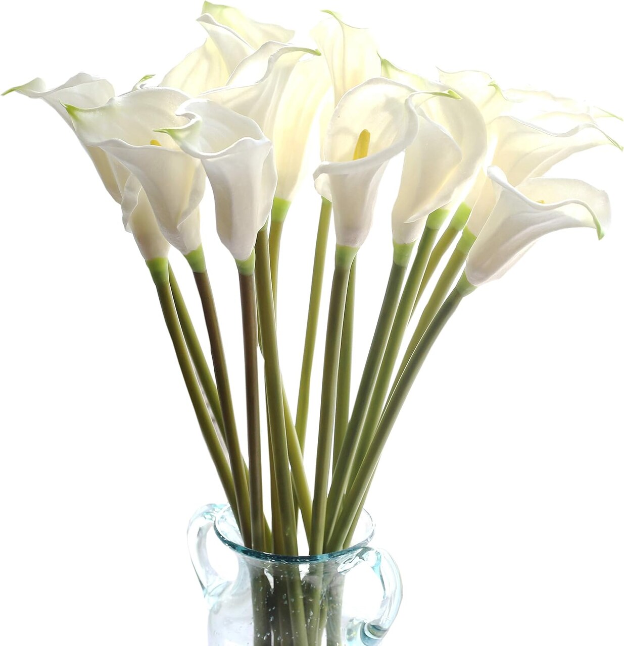 10pcs Realistic Calla Lily Bouquet - Ideal for Weddings & Home Decor